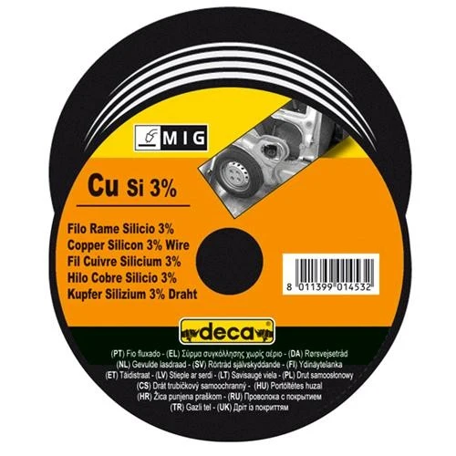 Bobina DECA Filo Rame / Silicio 3% Ø 0,8 mm (Kg 2) 010845