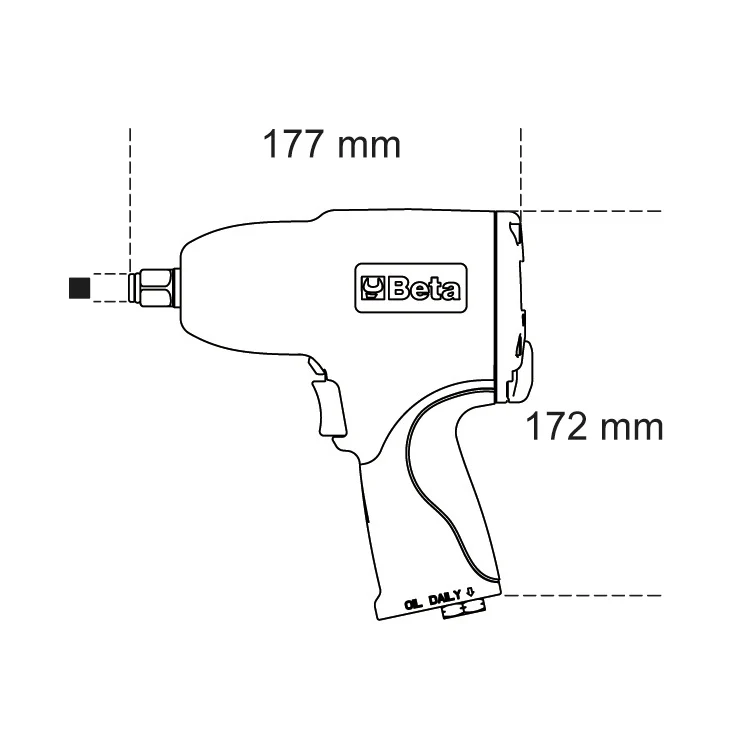 Beta 1927B - Avvitatore pneumatico reversibile