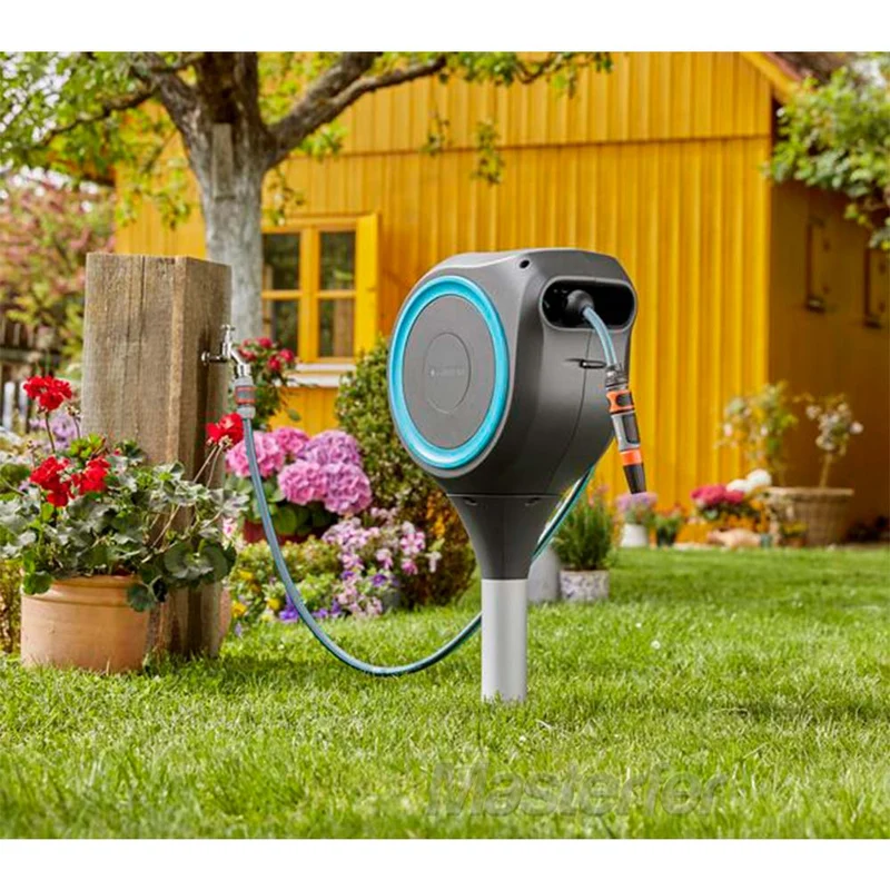 Gardena Rollup S - Avvolgitubo da giardino, 15 metri