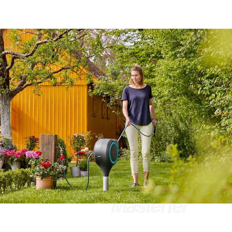 Gardena Rollup S - Avvolgitubo da giardino, 15 metri