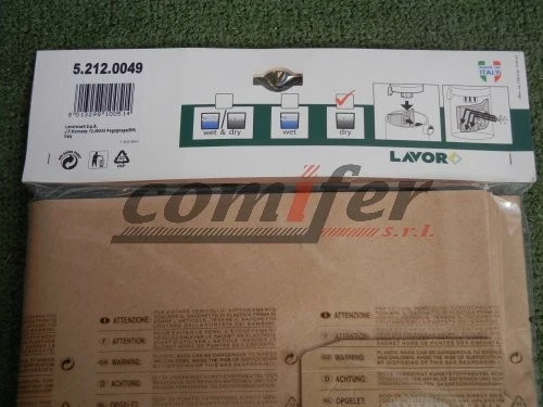 Kit filtri a sacco Lavor 5.212.0049 (5 pezzi)