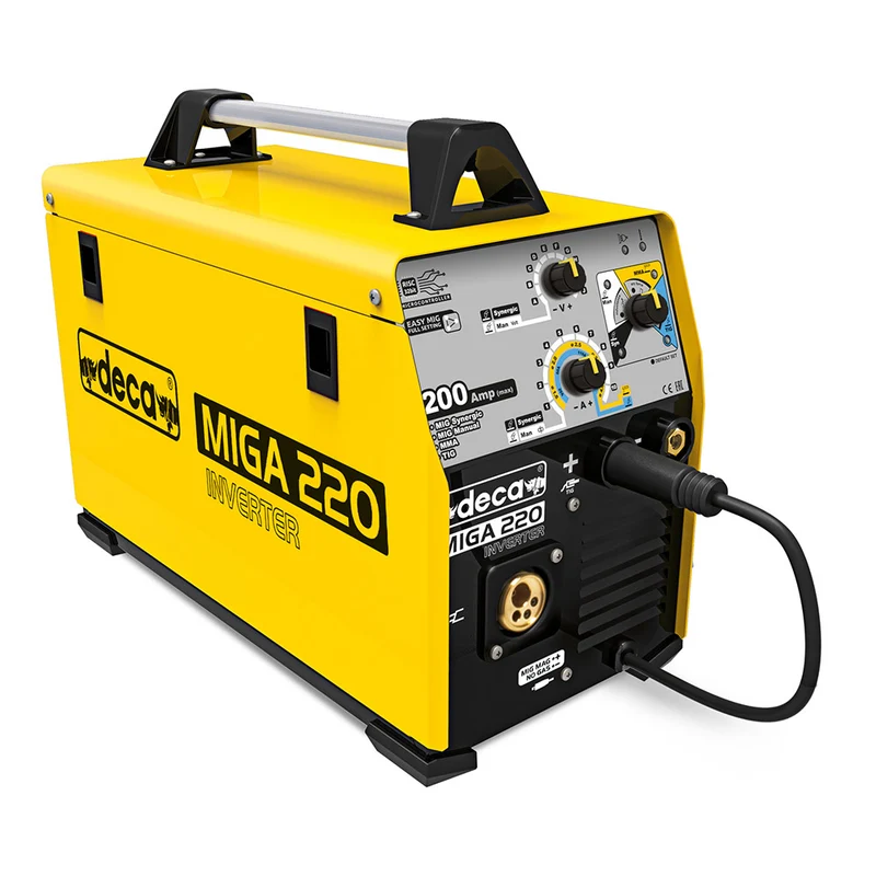 Deca MIGA 220 - Saldatrice inverter multifunzione (200 A)