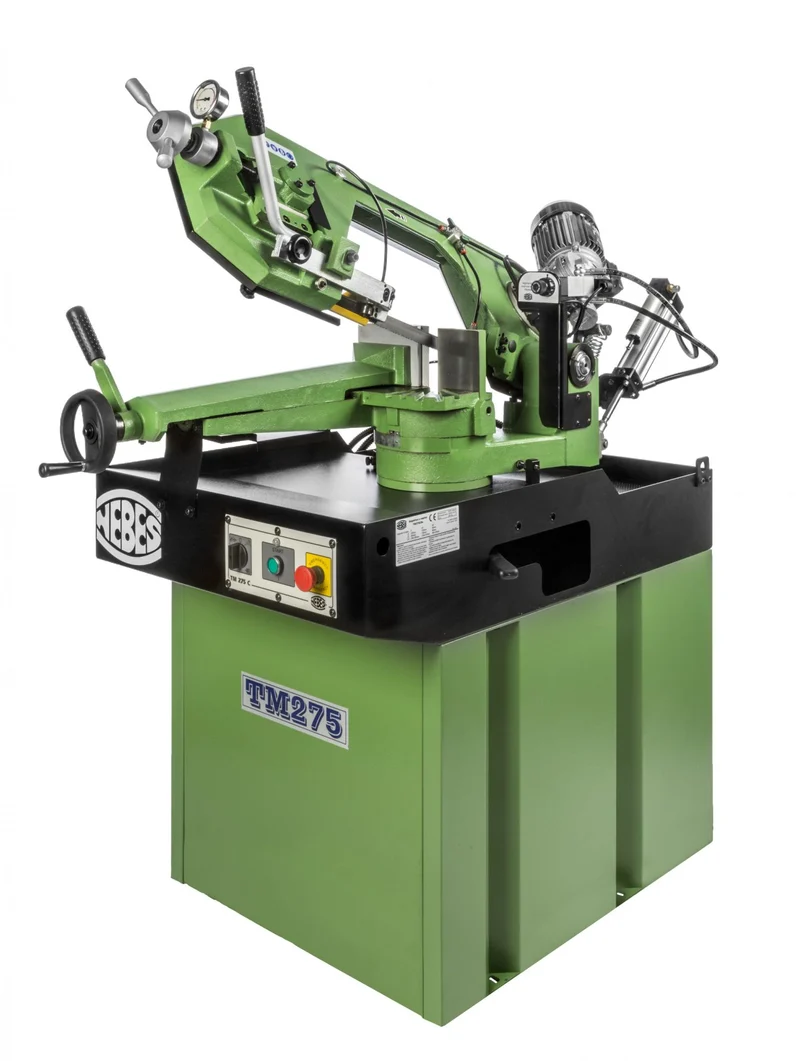 Segatrice a nastro Nebes TM275 CD motore induzione 400V discesa gravita' con OMAGGIO
