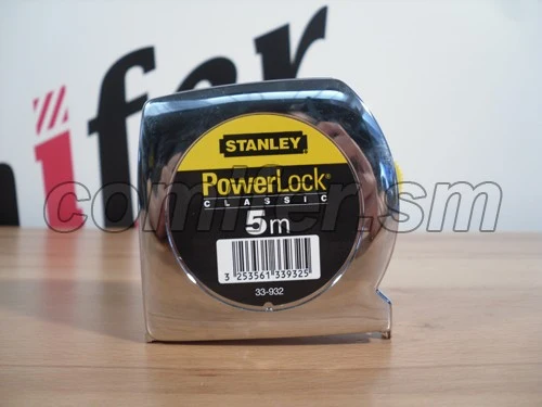 Flessometro 5 metri Stanley Powerlock 33-932