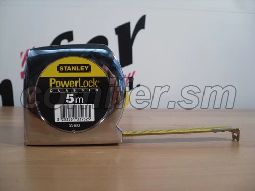 Flessometro 5 metri Stanley Powerlock 33-932