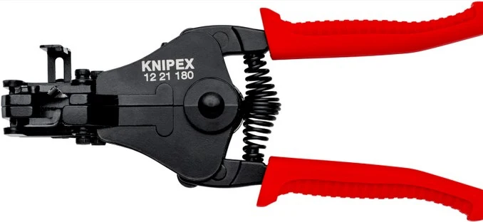 Knipex 12 21 180 Pinza spelacavi Con lame sagomate