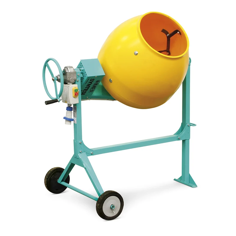 Betoniera Imer Syntesi 140 - Vasca Plastica HDPE 1105601 Capacità 138 Litri 300W - 220V