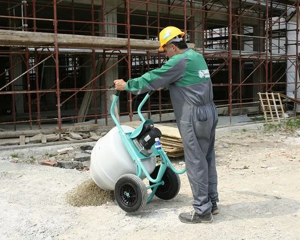 Betoniera Imer Rollbeta 130 - Vasca Plastica HDPE 1105403 Capacità 138 Litri 300W - 220V