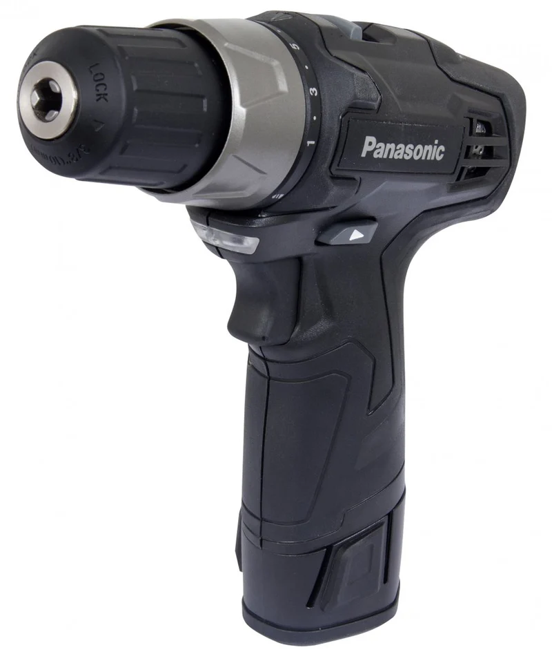 Kraftwerk 1052P - Cassetta/Valigia attrezzi completa di 95 utensili con trapano/avviatatore Panasonic 3/8"