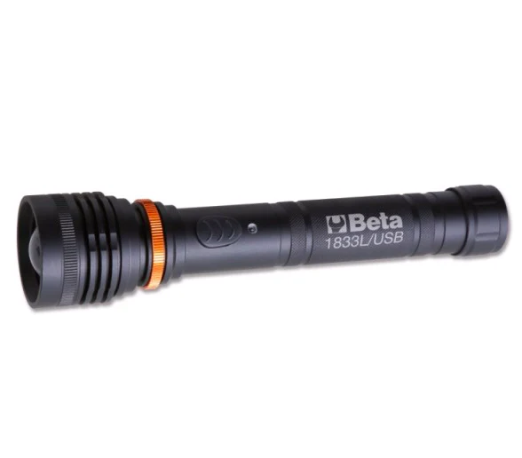 Beta 1833L/USB - Torcia LED ricaricabile ad alta luminosità 1200 Lumen