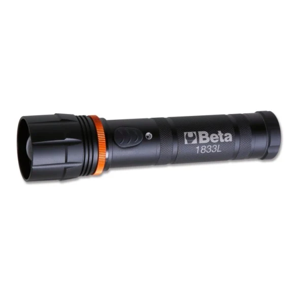Beta 1833L - Torcia LED ad alta luminosità in alluminio 1100 Lumen