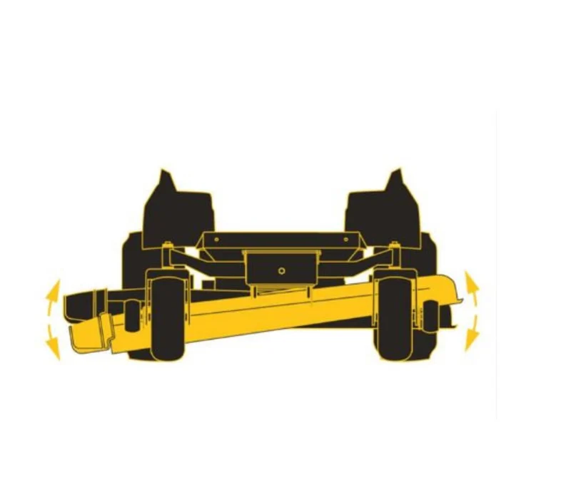 Cub Cadet XZ6 S107 - Trattorino rasaerba zero turns trilama - Taglio 107cm 679cc - Raggio zero