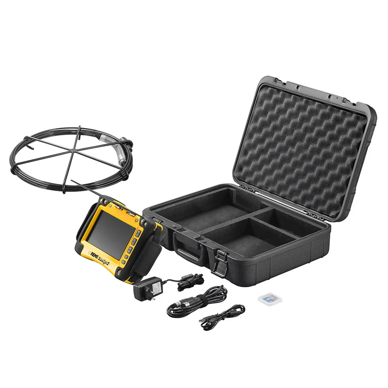 Rems CAMSys 2 Set S-Color 10K - Telecamera d'ispezione ad alta risoluzione, lunghezza 10 metri