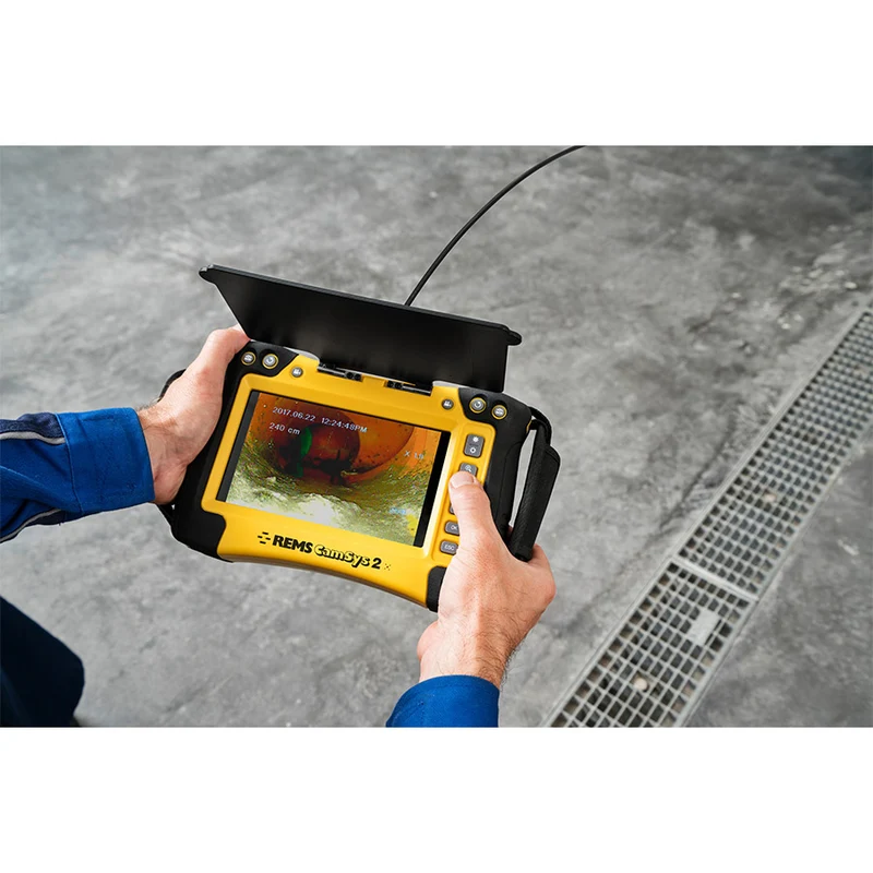 Rems CAMSys 2 Set S-Color 10K - Telecamera d'ispezione ad alta risoluzione, lunghezza 10 metri