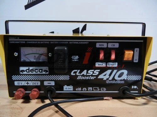 Avviatore caricabatterie 12-24V - Deca CLASS BOOSTER 410A (carica 50 A - avviamento 450 A)