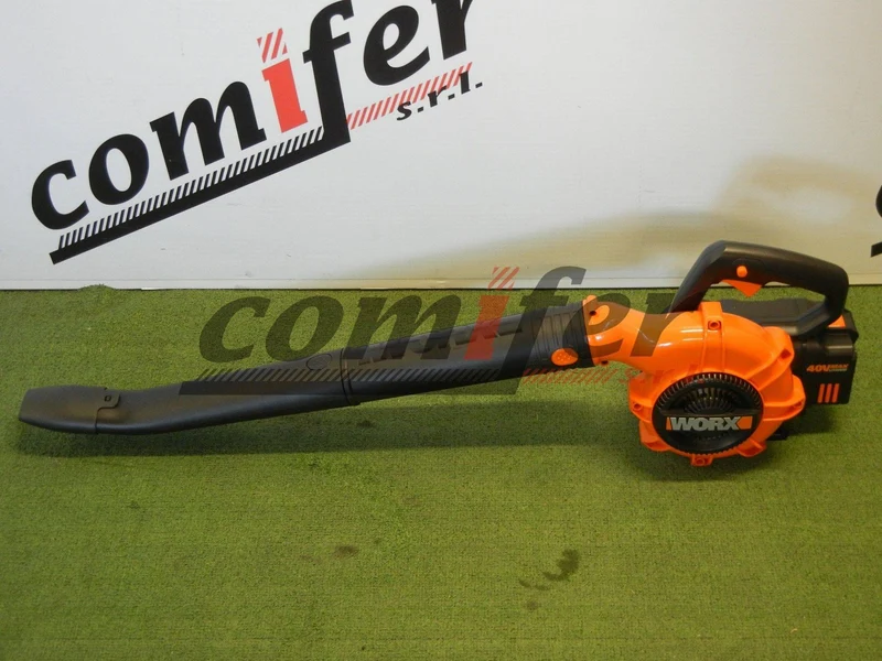 Soffiatore a batteria Worx 40V WG568E completo di batterie e caricatore con OMAGGIO