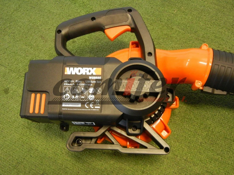 Soffiatore a batteria Worx 40V WG568E completo di batterie e caricatore con OMAGGIO