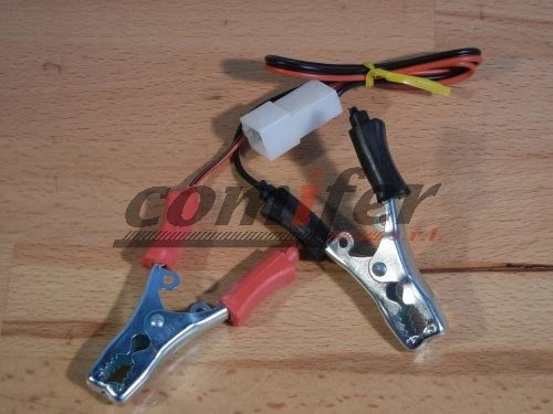 Caricabatterie mantenitore inverter 12V Deca SM 1208 (carica media 0,8 A) - pronto all'uso per batterie moto fino a 35Ah