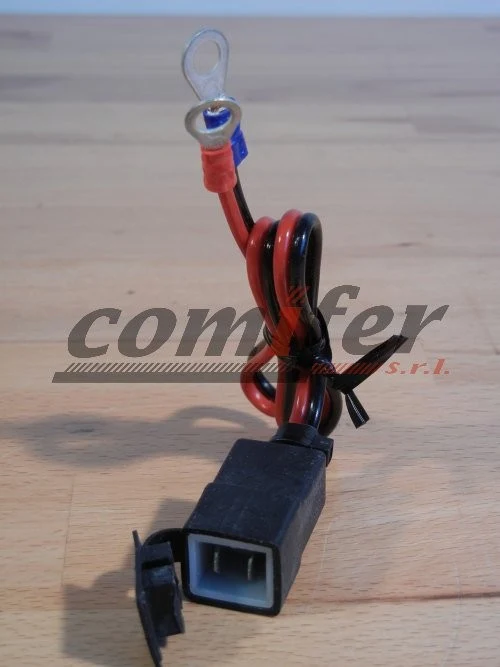 Caricabatterie mantenitore inverter 12V Deca SM 1208 (carica media 0,8 A) - pronto all'uso per batterie moto fino a 35Ah