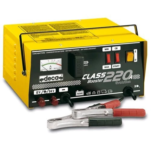 Avviatore caricabatterie 12-24V - Deca CLASS BOOSTER 220A (carica 20 A - avviamento 230 A)