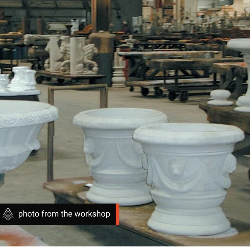 Classico Pot Concrete Planters - Fiore #662