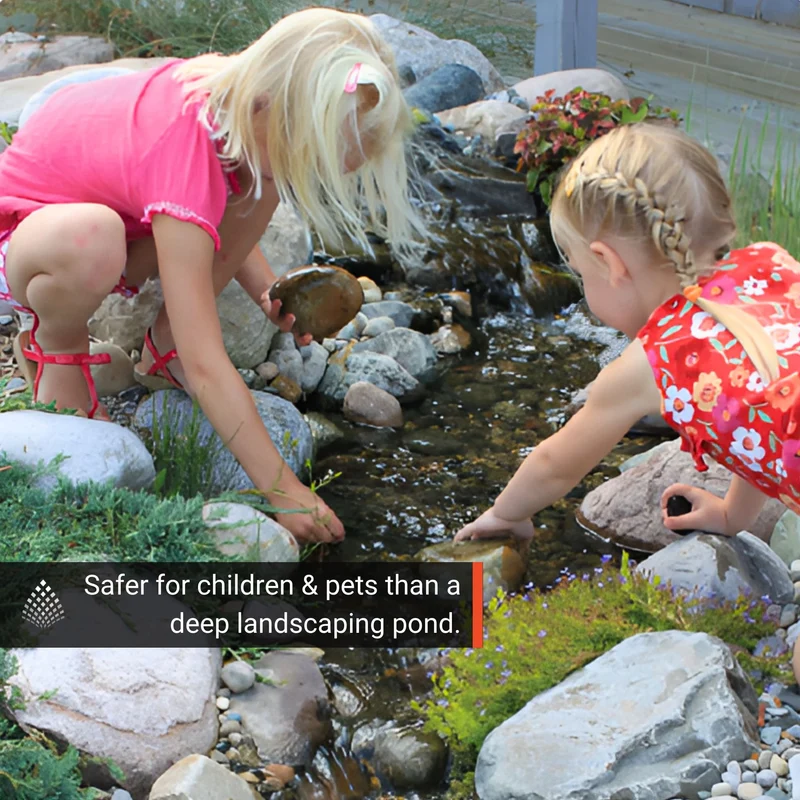 Elite Medium Pondless Waterfall Kit - Blue Thumb
