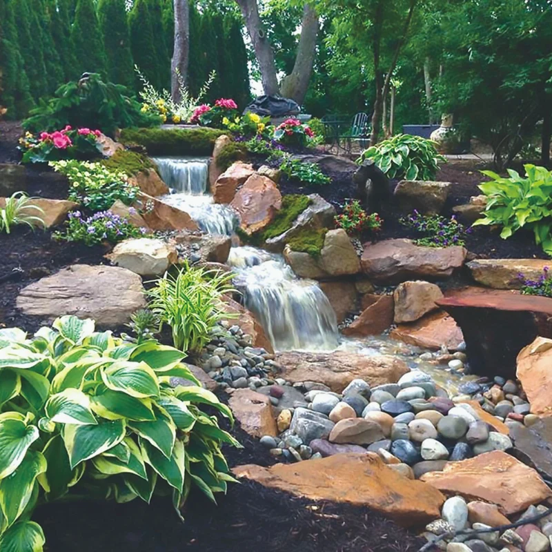 Elite Medium Pondless Waterfall Kit - Blue Thumb