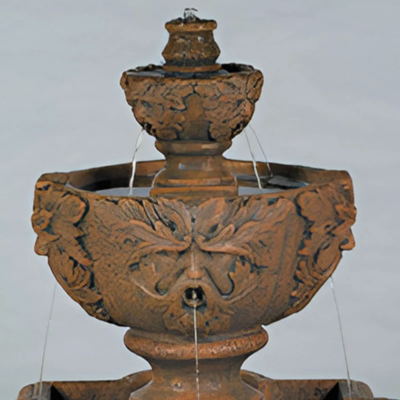 Greenleaf Majesty Concrete Fountain - Fiore #2073