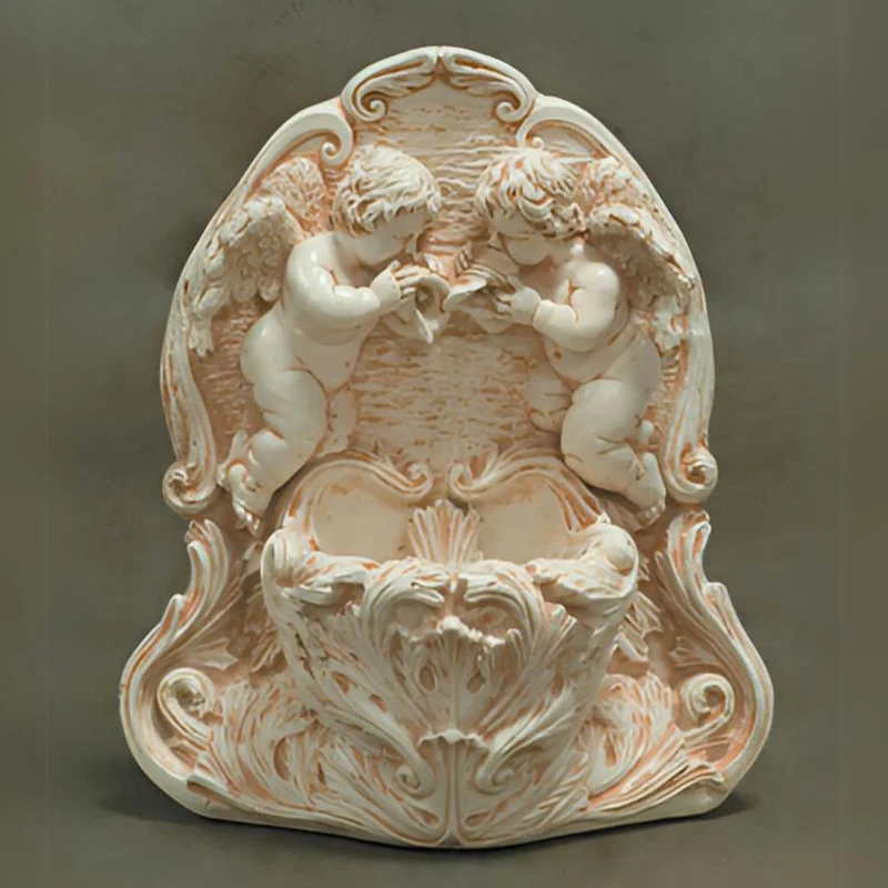 Angel Hanging Concrete Wall Fountain - Fiore #2025