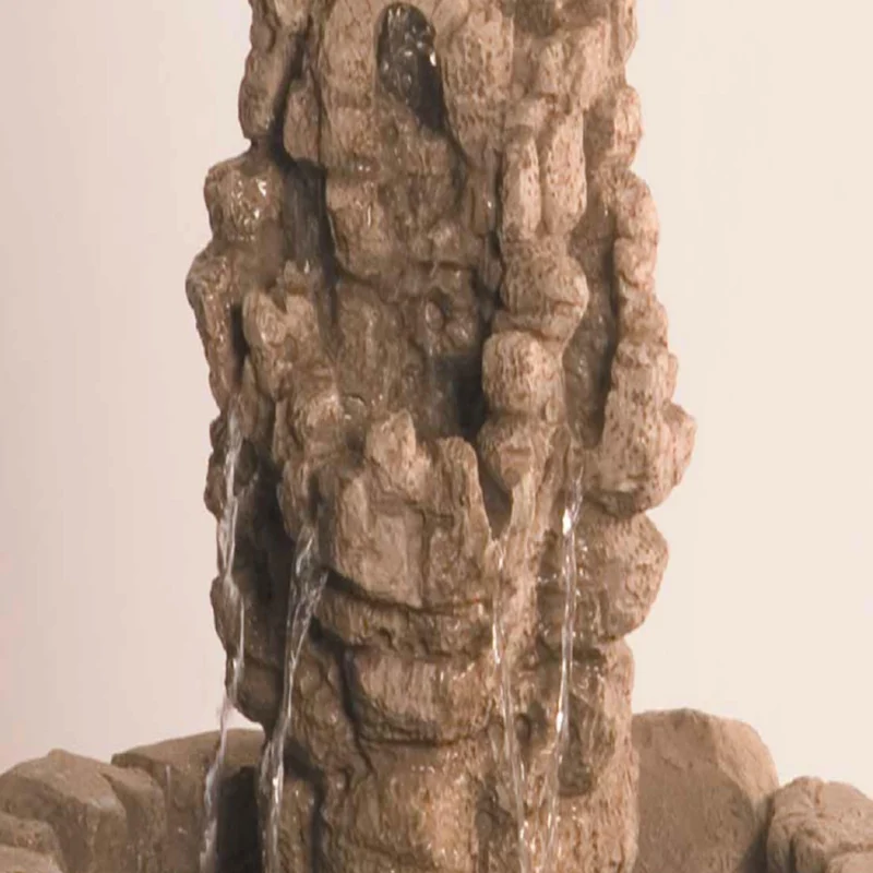 Lighthouse on Cliff Concrete Fountain - Fiore #277