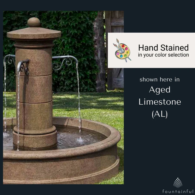 Avignon Concrete Fountain - Campania #FT290