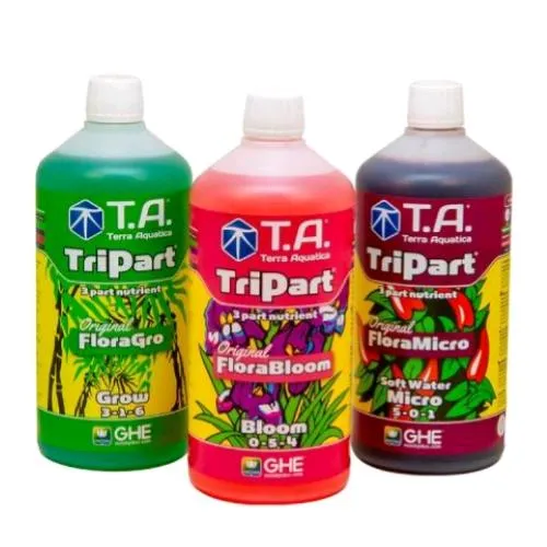 TERRA AQUATICA (GHE) - STARTER KIT TRIPART - ACQUA DOLCE 3X500ML