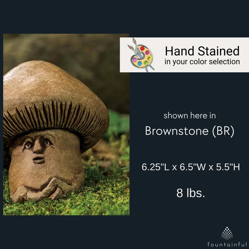 Shroom Concrete Garden Statue - Campania #S522
