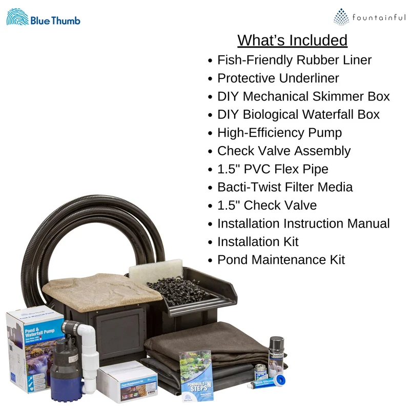 Large Pond DIY Kit - Blue Thumb
