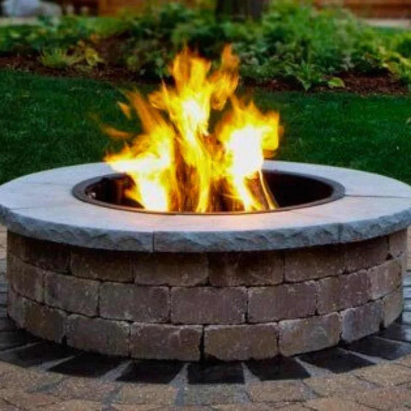 DIY Round Wood Burning Fire Pit Kit