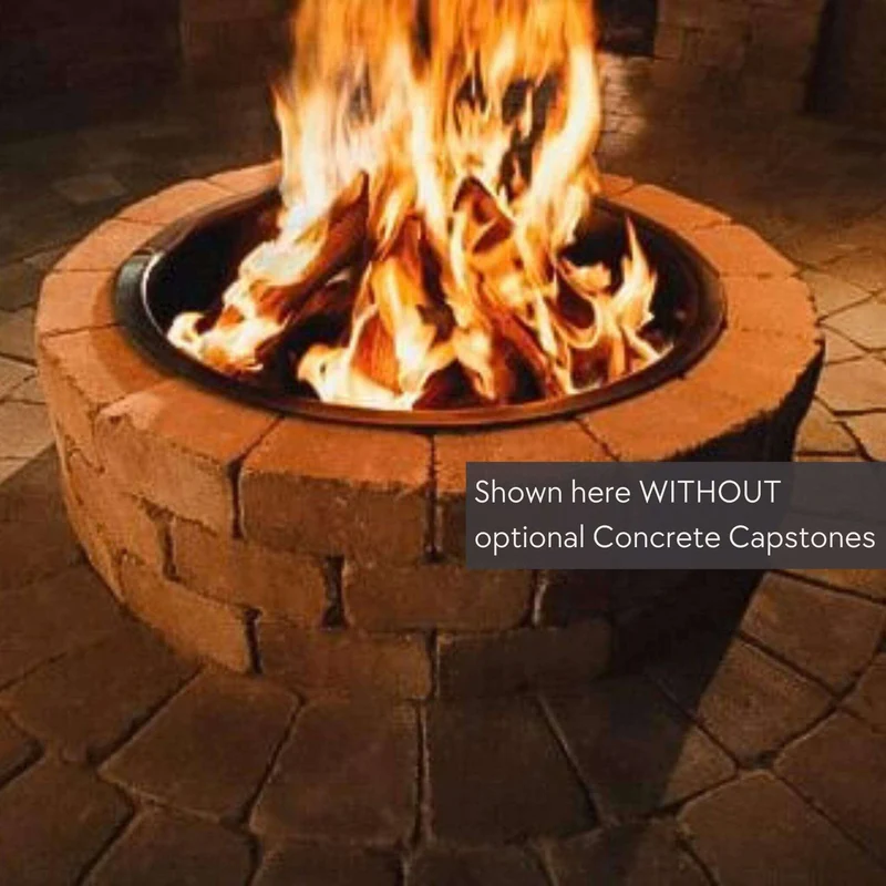 DIY Round Wood Burning Fire Pit Kit