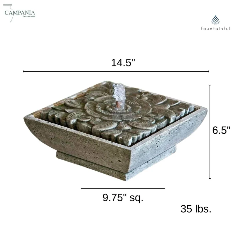 The Artifact M-Series Concrete Fountain - Campania #FT190