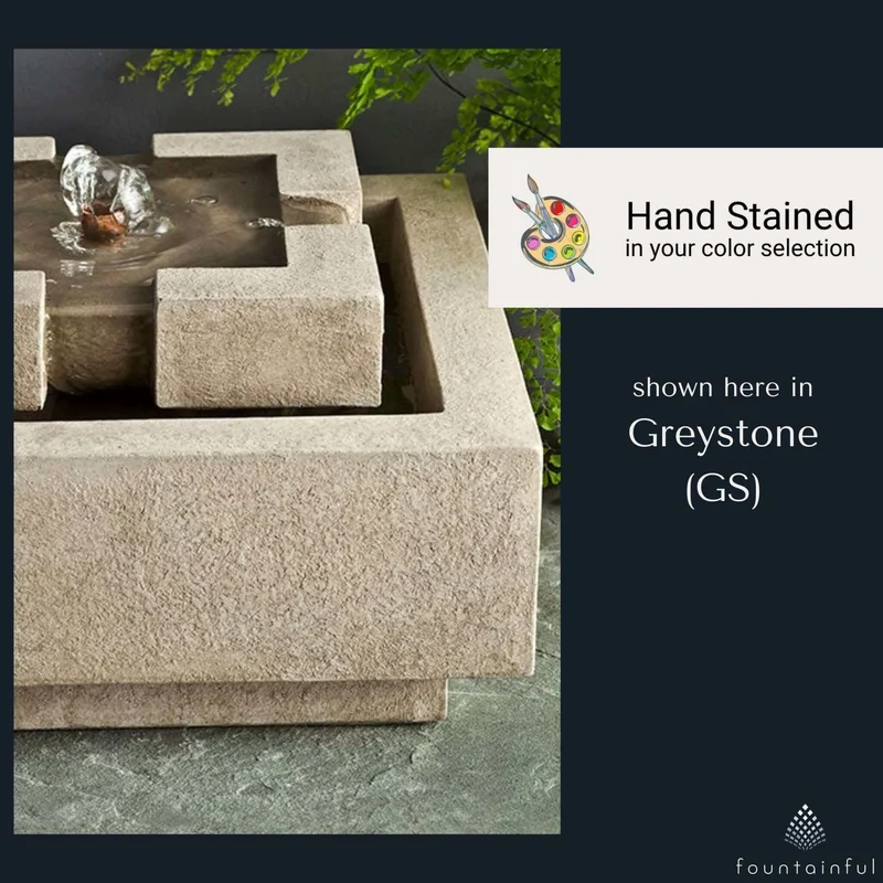 The Escala M-Series Concrete Fountain - Campania #FT162