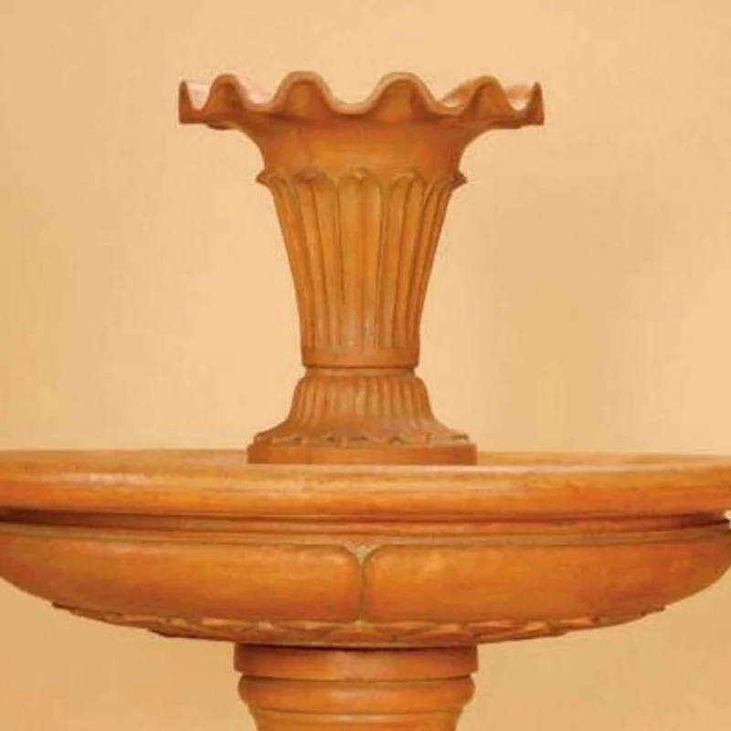 The Lily Concrete Fountain - Giannini #1235