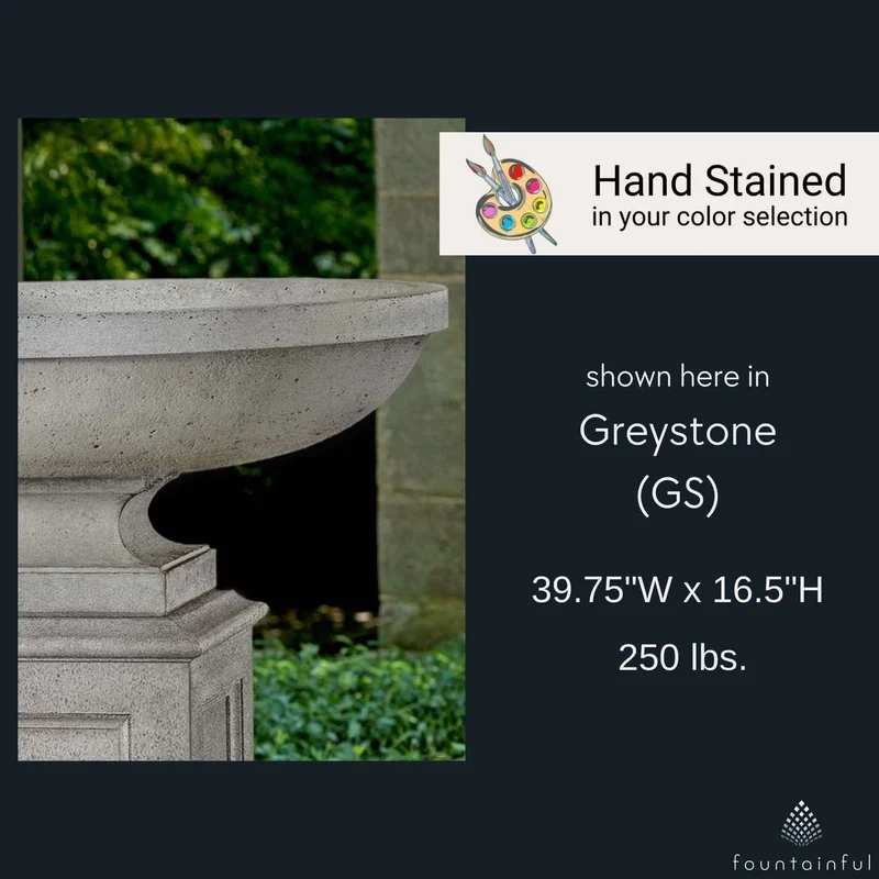 Sutton Concrete Urn Planter - Campania #P966