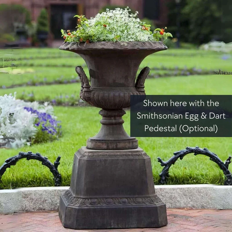 Smithsonian L'Enfant Concrete Urn Planter - Campania #P528