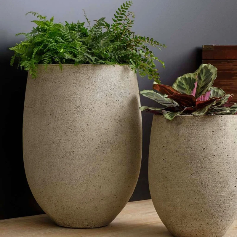 Bebel Concrete Vase Planters - Campania