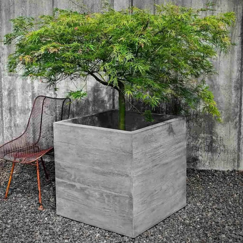 Chênes Brut Concrete Box Planter - Campania #P751