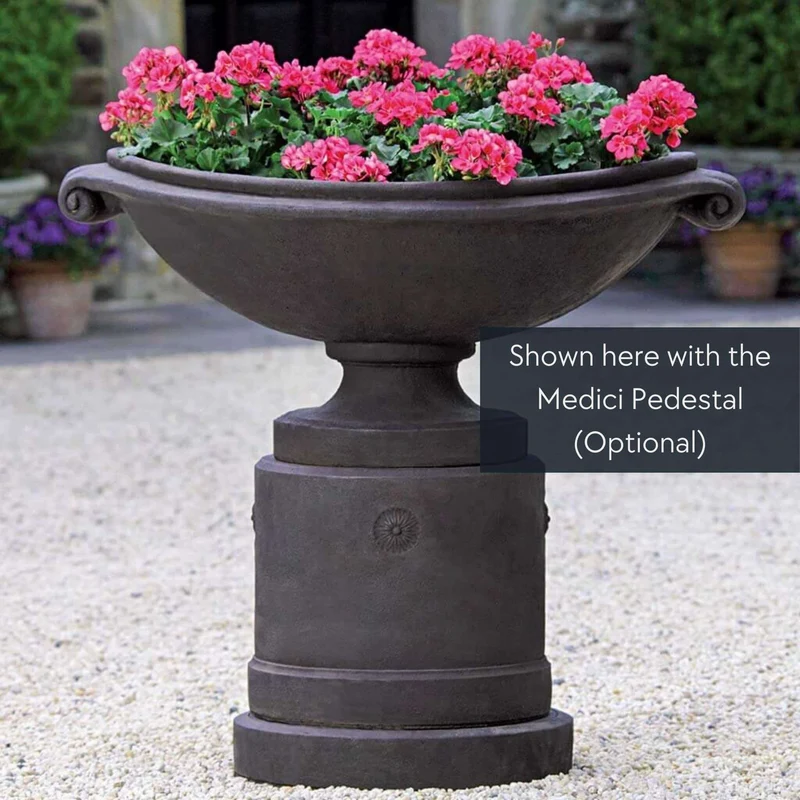 Medici Large Concrete Planter - Campania #P630