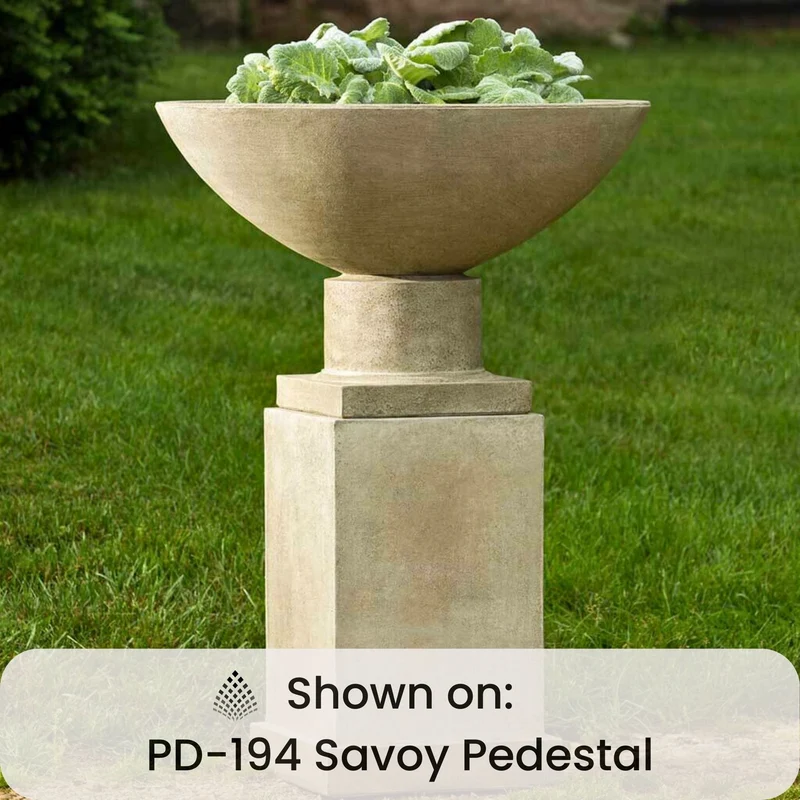 Savoy Concrete Planter - Campania #P622