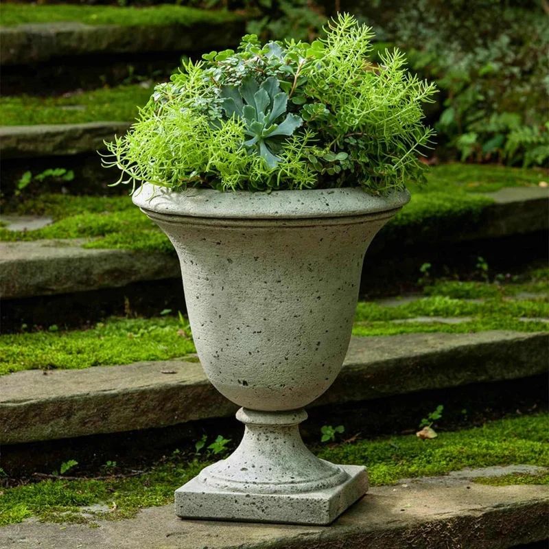 Linwood Concrete Urn Planter - Campania #P600