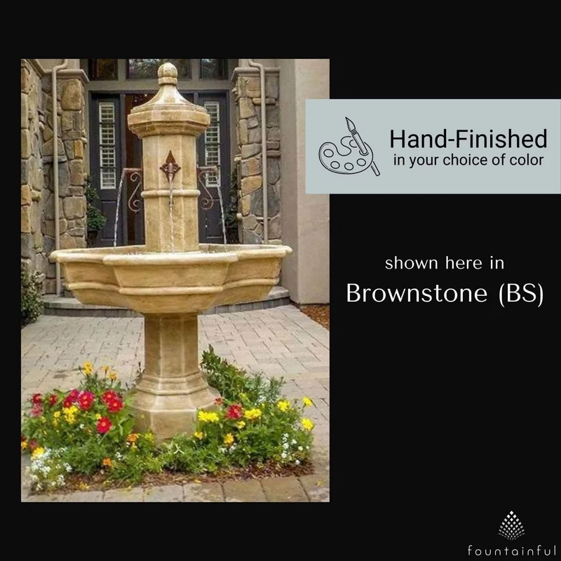 Roubaix Concrete Fountain - Giannini #1723