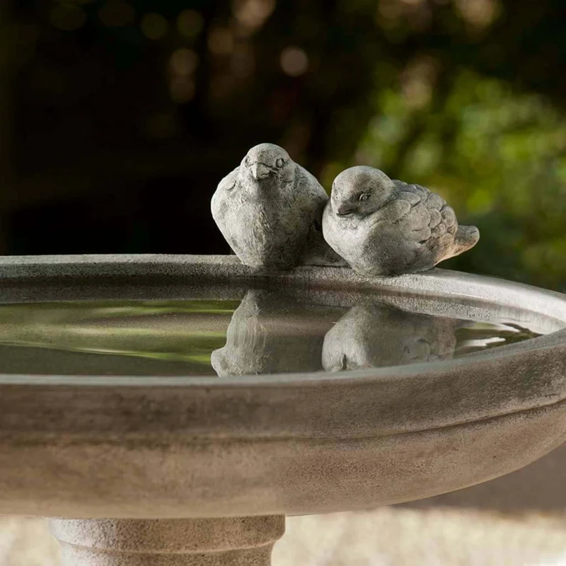 Juliet Concrete Bird Bath - Campania #B143
