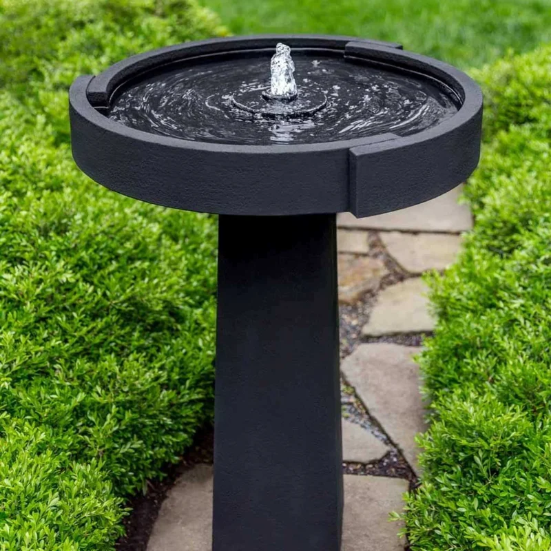 Concept Concrete Birdbath Fountain - Campania #FT336