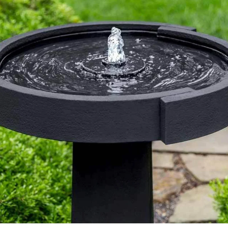 Concept Concrete Birdbath Fountain - Campania #FT336